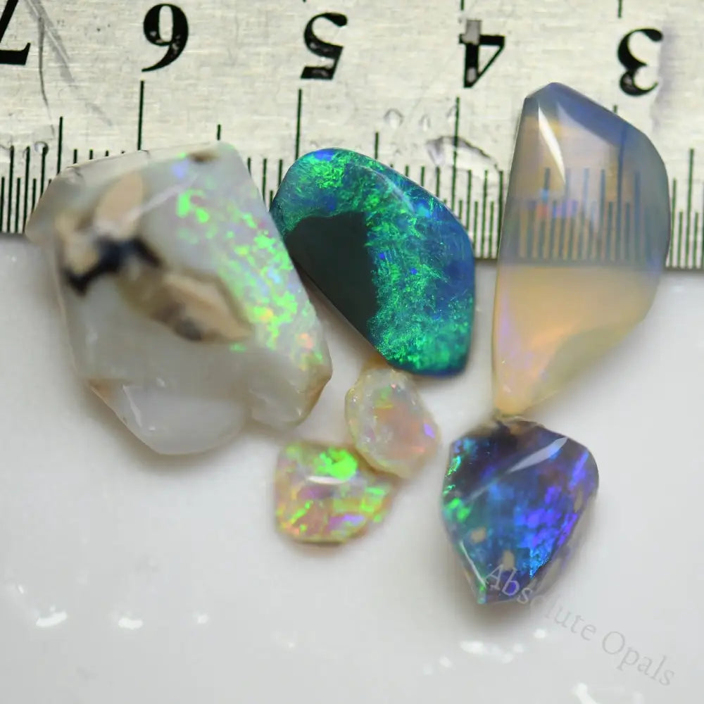 37.0 Cts Australian Rough Opal Parcel Lightning Ridge