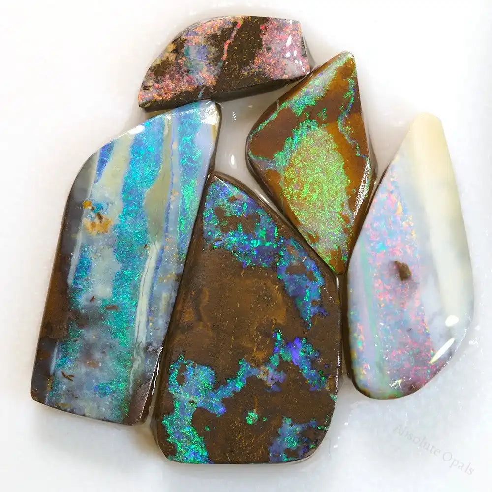boulder rough opal