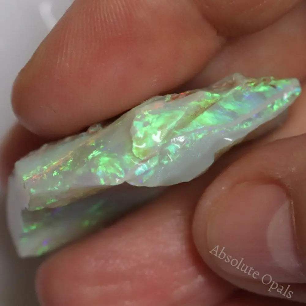 37.7 Cts Australian Semi-Black Opal Rough Lightning Ridge