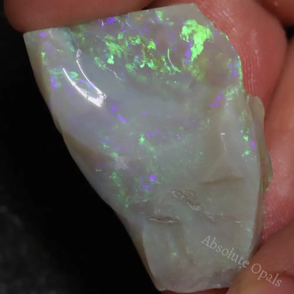 37.7 Cts Australian Semi-Black Opal Rough Lightning Ridge