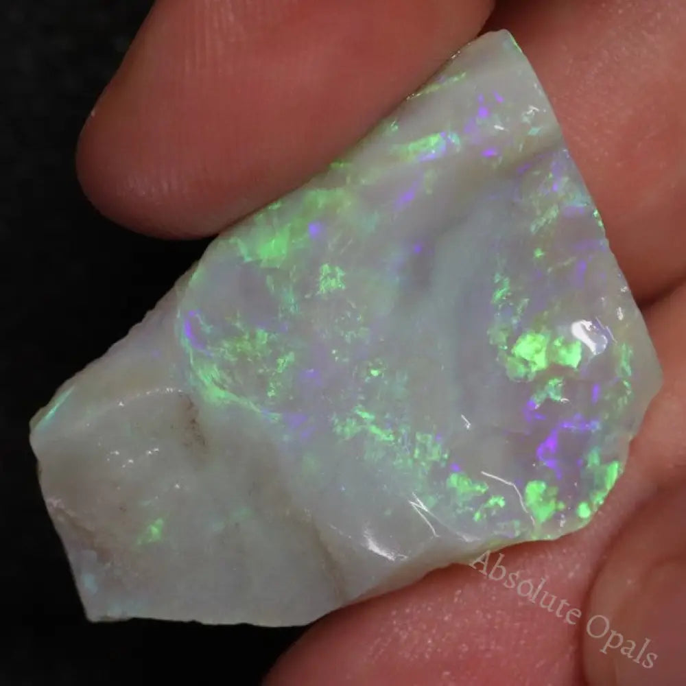 37.7 Cts Australian Semi-Black Opal Rough Lightning Ridge