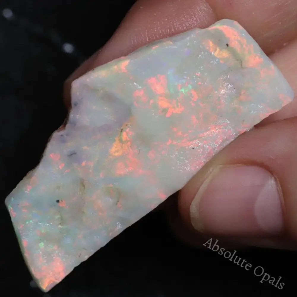 37.85 Cts Australian Semi-Black Opal Rough Lightning Ridge Gem Stone