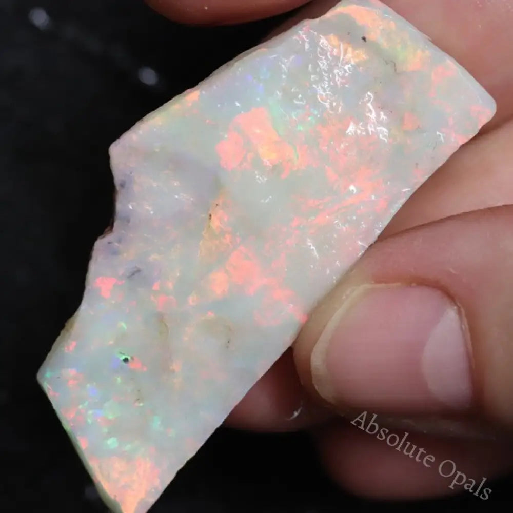 37.85 Cts Australian Semi-Black Opal Rough Lightning Ridge Gem Stone