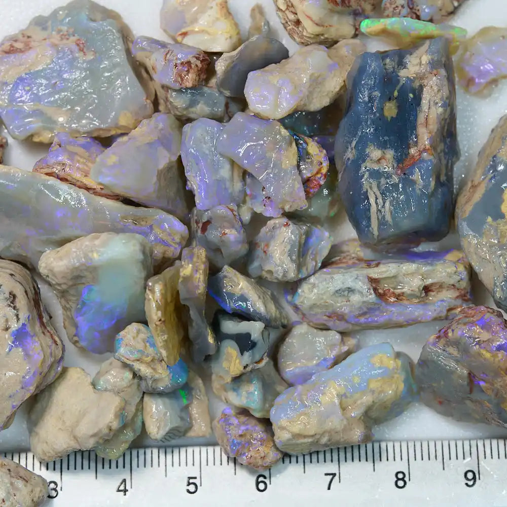 377 cts Rough Opal Lightning Ridge -Fossils Rough Opal