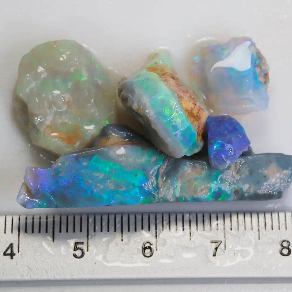 38.7 cts Rough Opal Parcel Lightning Ridge Rough Opal