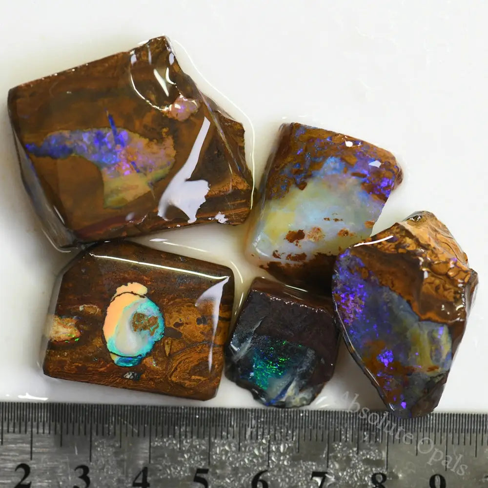 380 Cts Australian Boulder Opal Rough Parcel