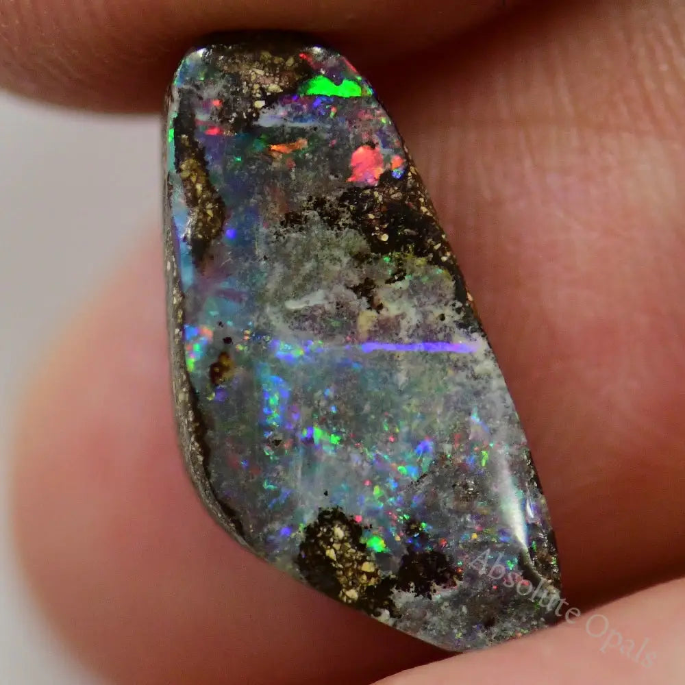 4.15 Cts Australian Boulder Opal Cut Stone