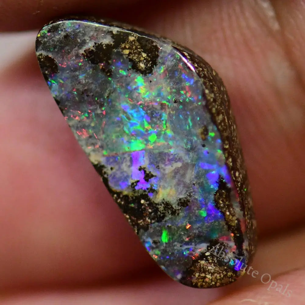 4.15 Cts Australian Boulder Opal Cut Stone