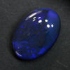 4.24 cts Black Opal Lightning Ridge Solid Cut Stone Black Opal
