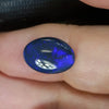 4.24 cts Black Opal Lightning Ridge Solid Cut Stone Black Opal