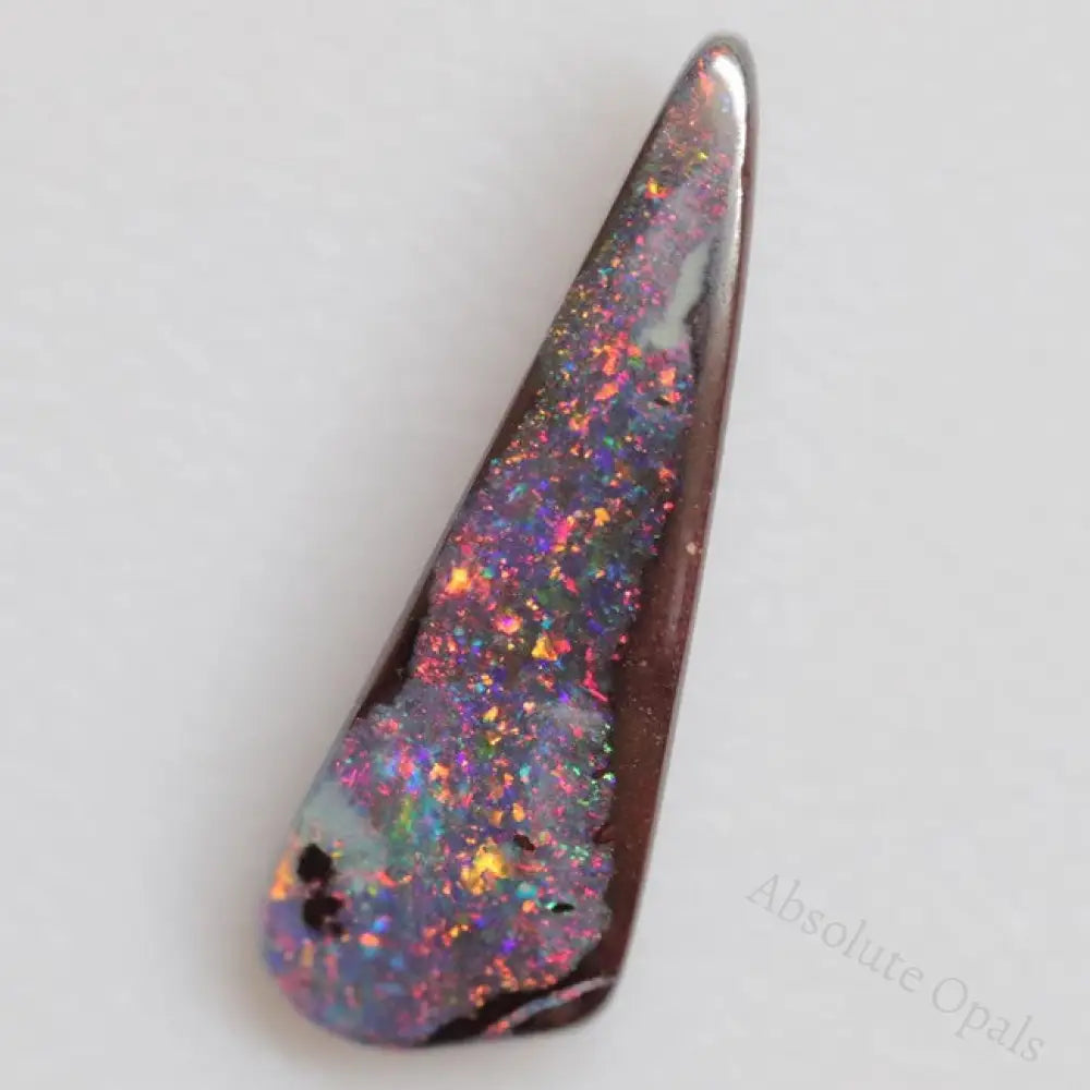 4.25 Cts Australian Boulder Opal Cut Loose Stone