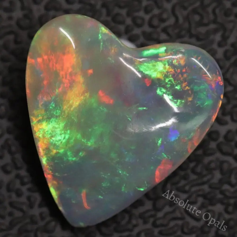 4.25 Cts Australian Opal Lightning Ridge Solid Crystal Carving Loose Stone