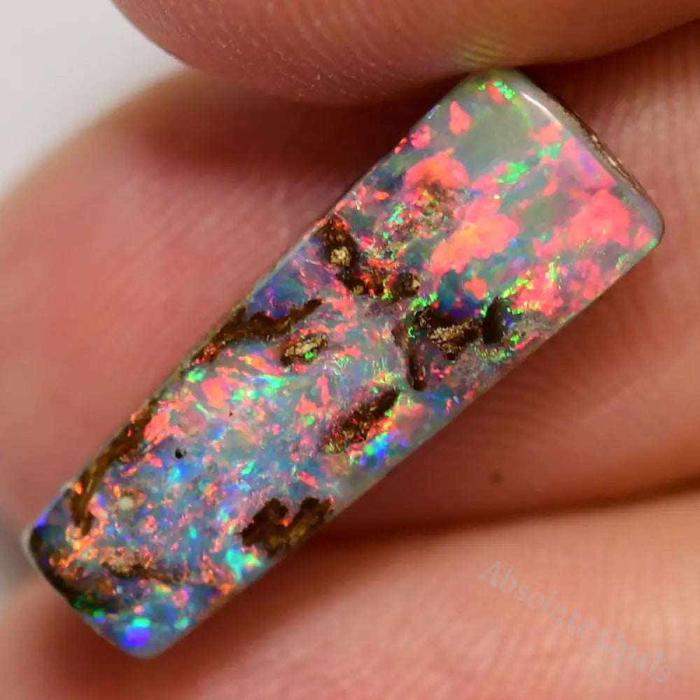 4.28 Cts Australian Boulder Opal Cut Stone