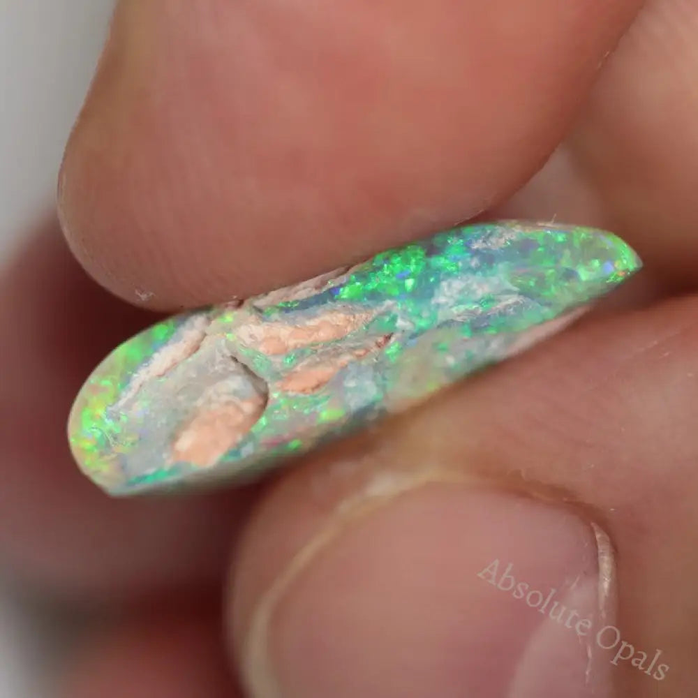 4.50 Cts Australian Light Opal Rough Lightning Ridge Polished Specimen