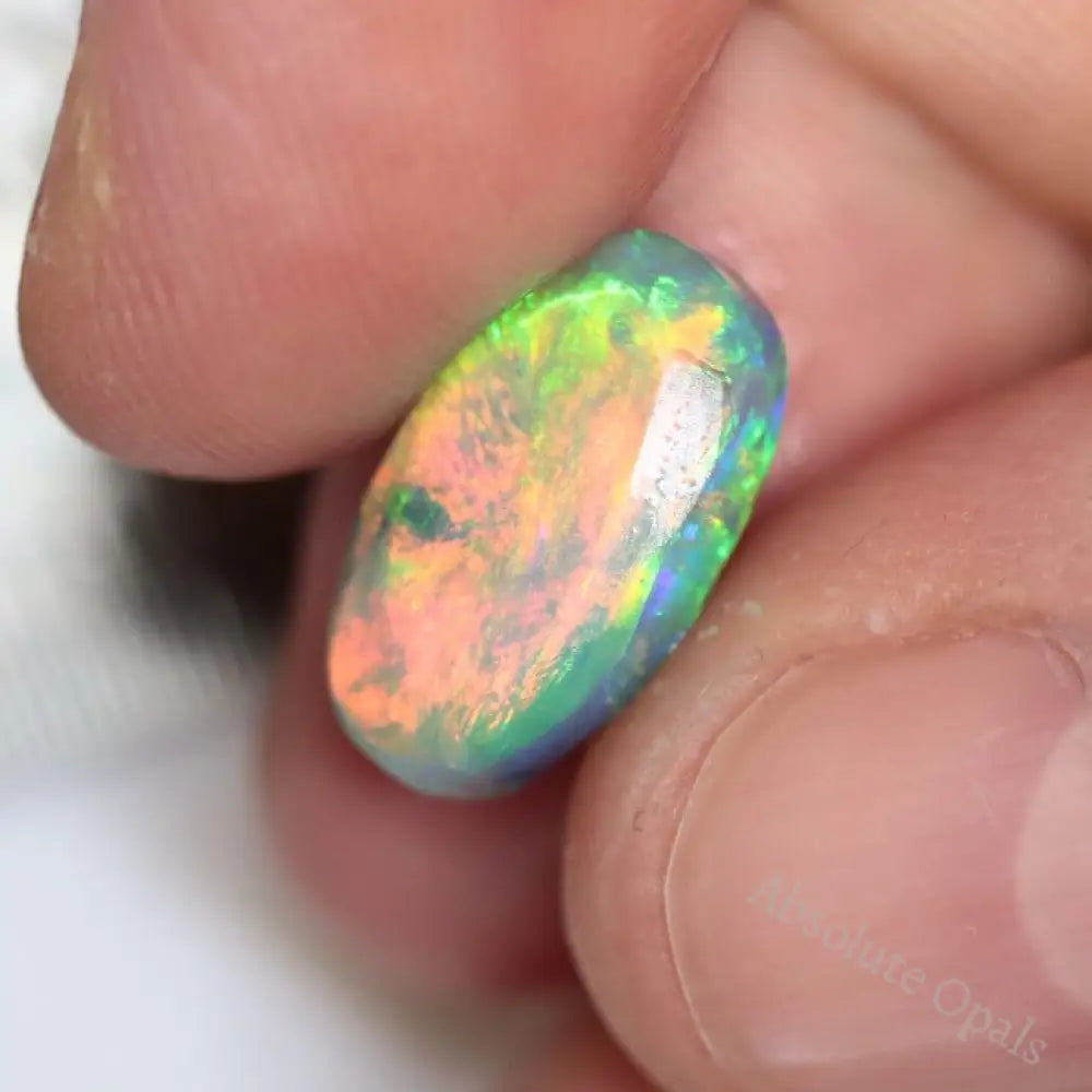 4.7 Cts Australian Solid Rough Opal Lightning Ridge Loose Rubs