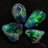 4.70 Cts Australian Opal Rough Parcel Rubs Lightning Ridge