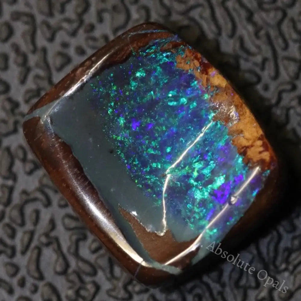 4.71 Cts Australian Boulder Opal Cut Loose Stone