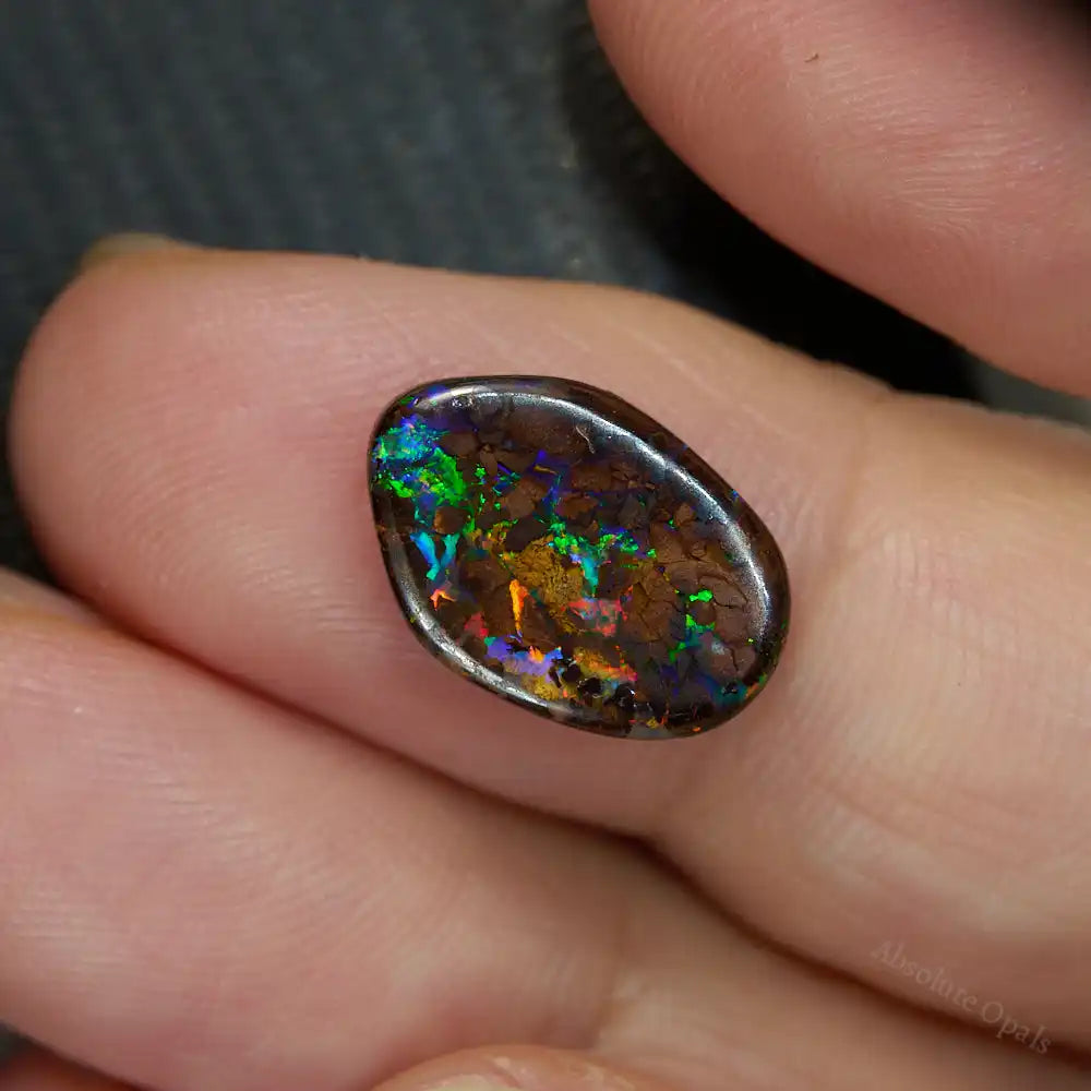 4.71 cts Boulder Opal Cut Stone Boulder Opal