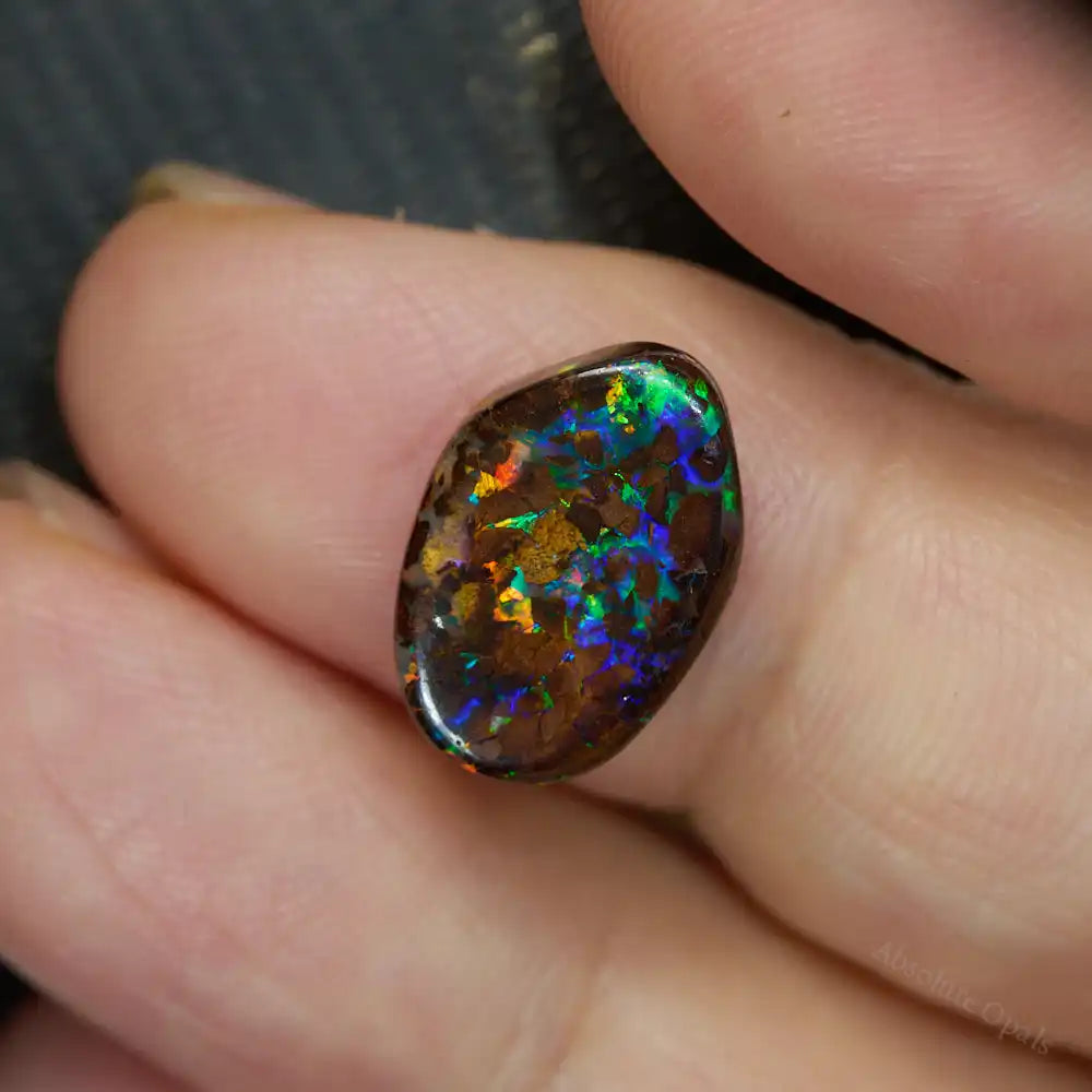 4.71 cts Boulder Opal Cut Stone Boulder Opal