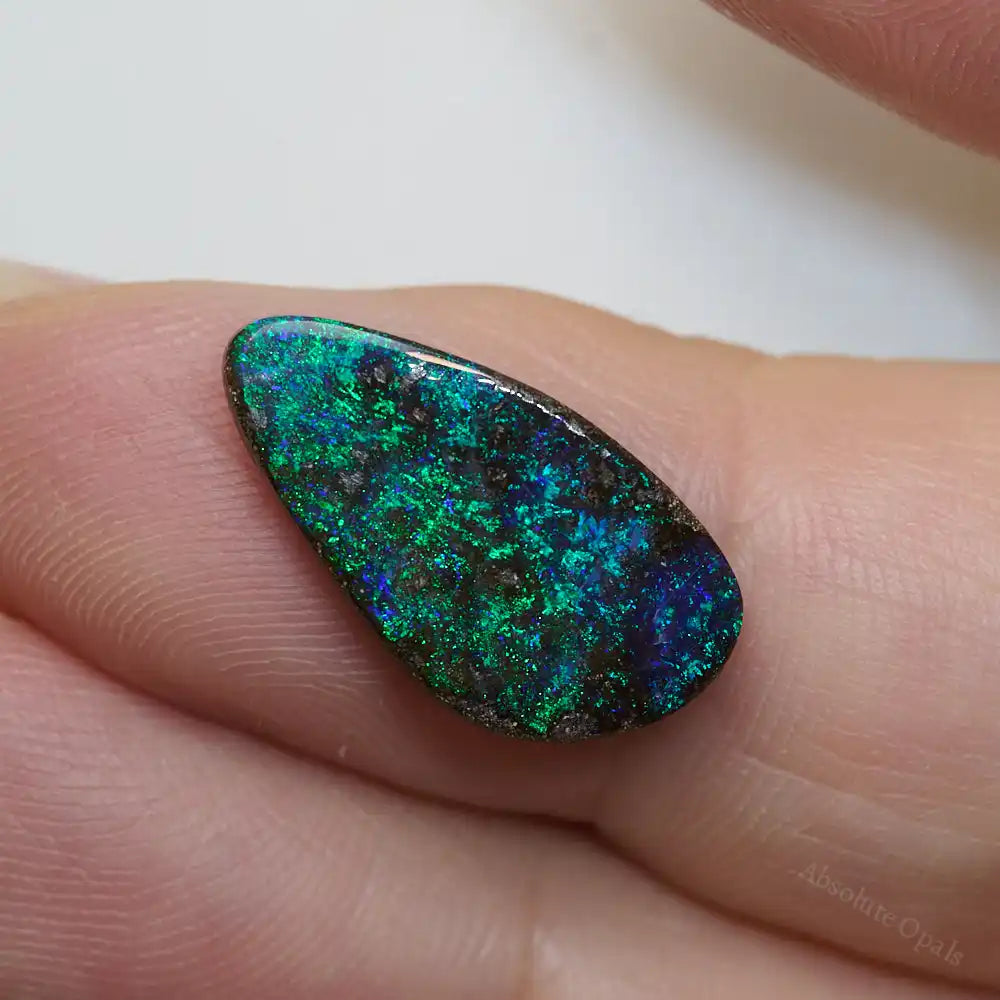 4.76 cts Boulder Opal Cut Stone Boulder Opal