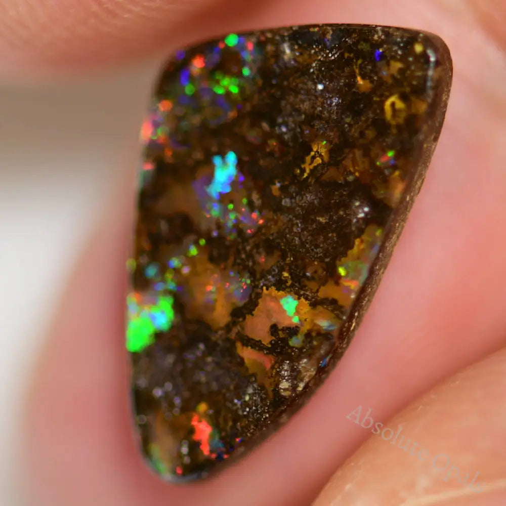 4.77 Cts Australian Boulder Opal Cut Stone