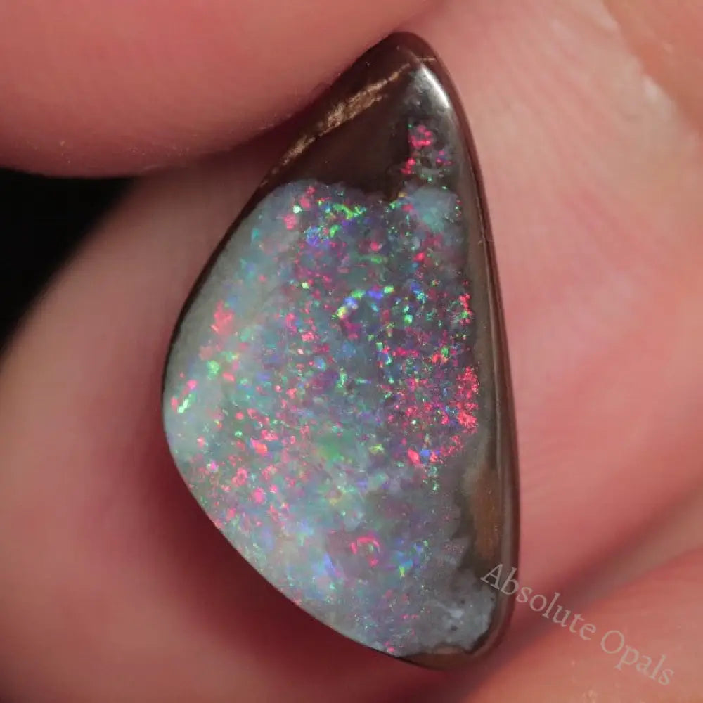 4.80 Cts Australian Boulder Opal Cut Loose Stone