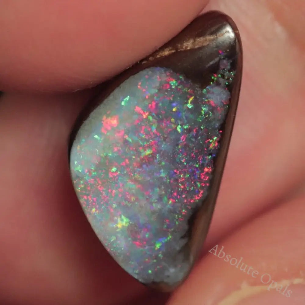 4.80 Cts Australian Boulder Opal Cut Loose Stone