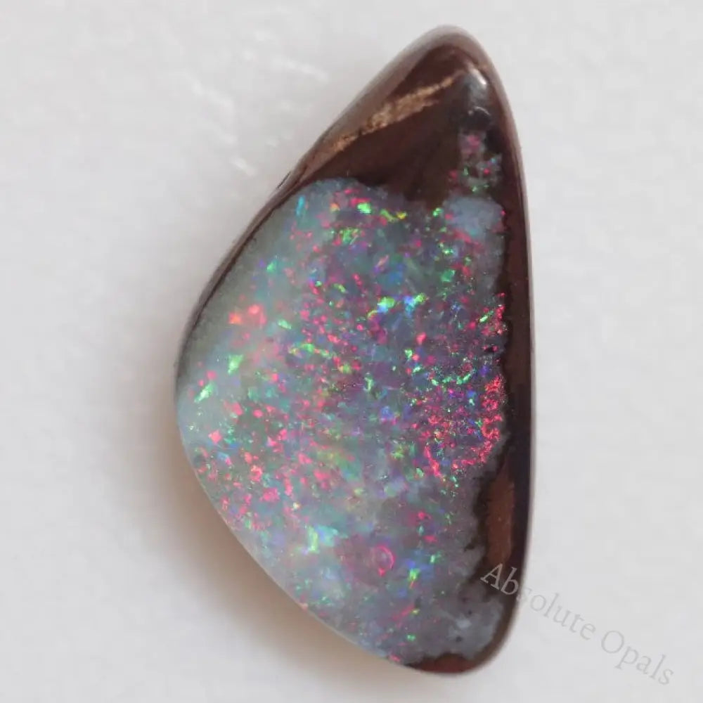 4.80 Cts Australian Boulder Opal Cut Loose Stone