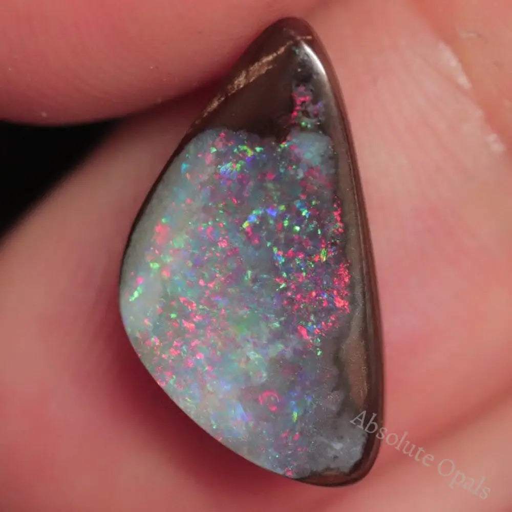 4.80 Cts Australian Boulder Opal Cut Loose Stone