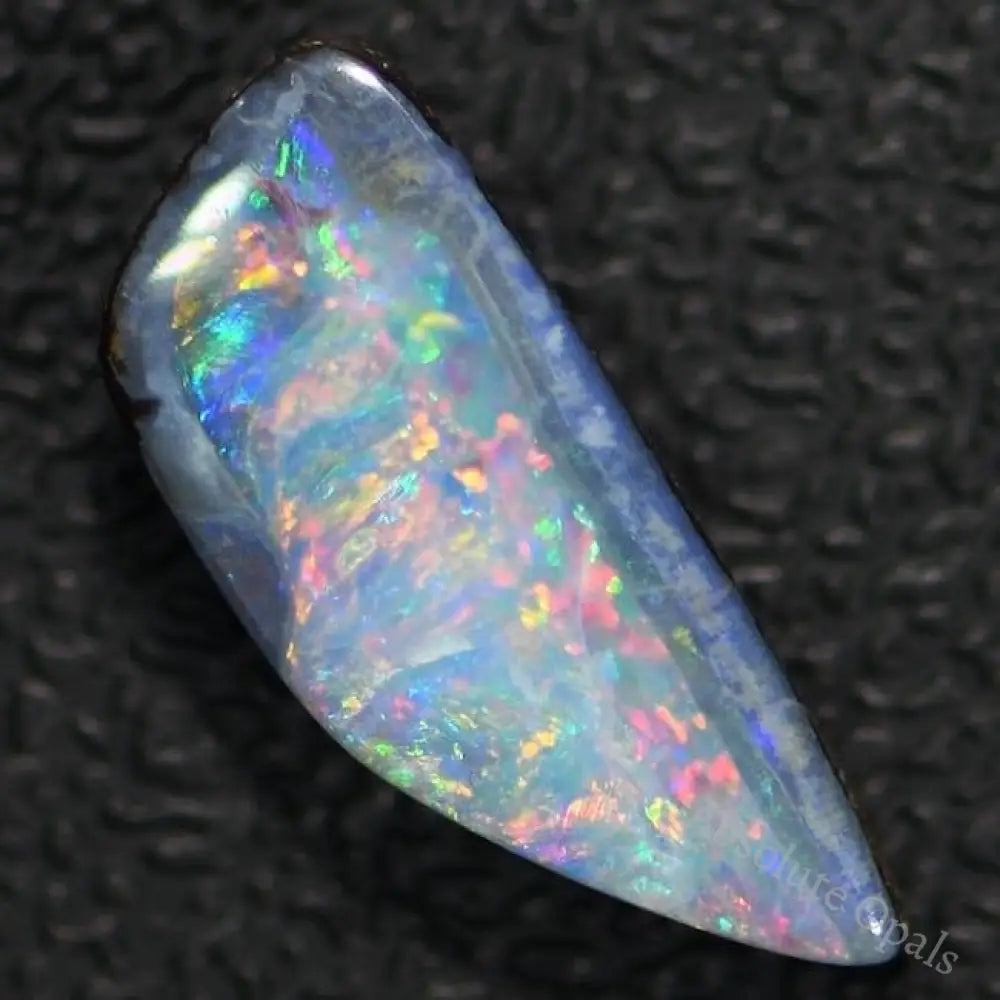 4.83 Cts Australian Boulder Opal Cut Loose Stone