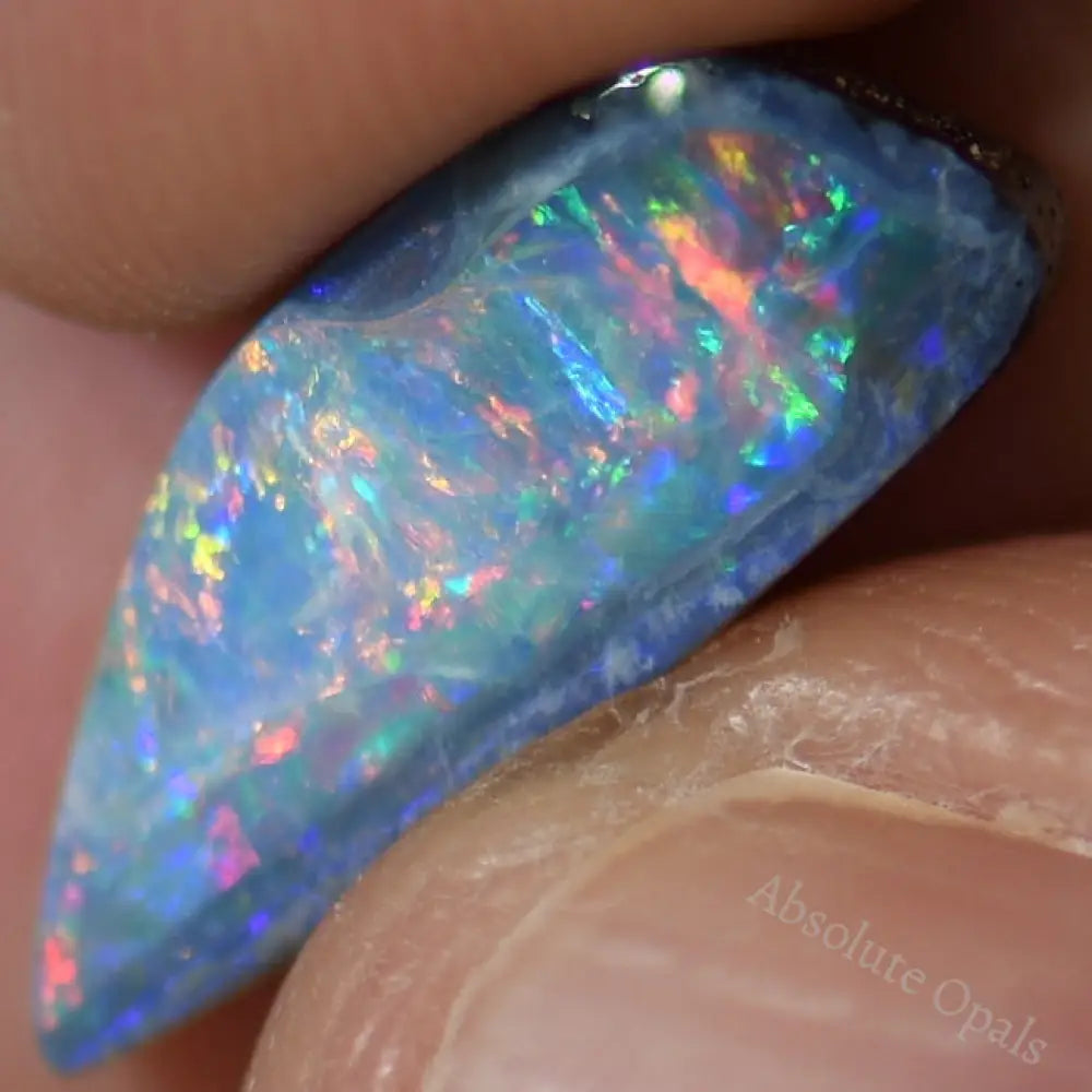 4.83 Cts Australian Boulder Opal Cut Loose Stone