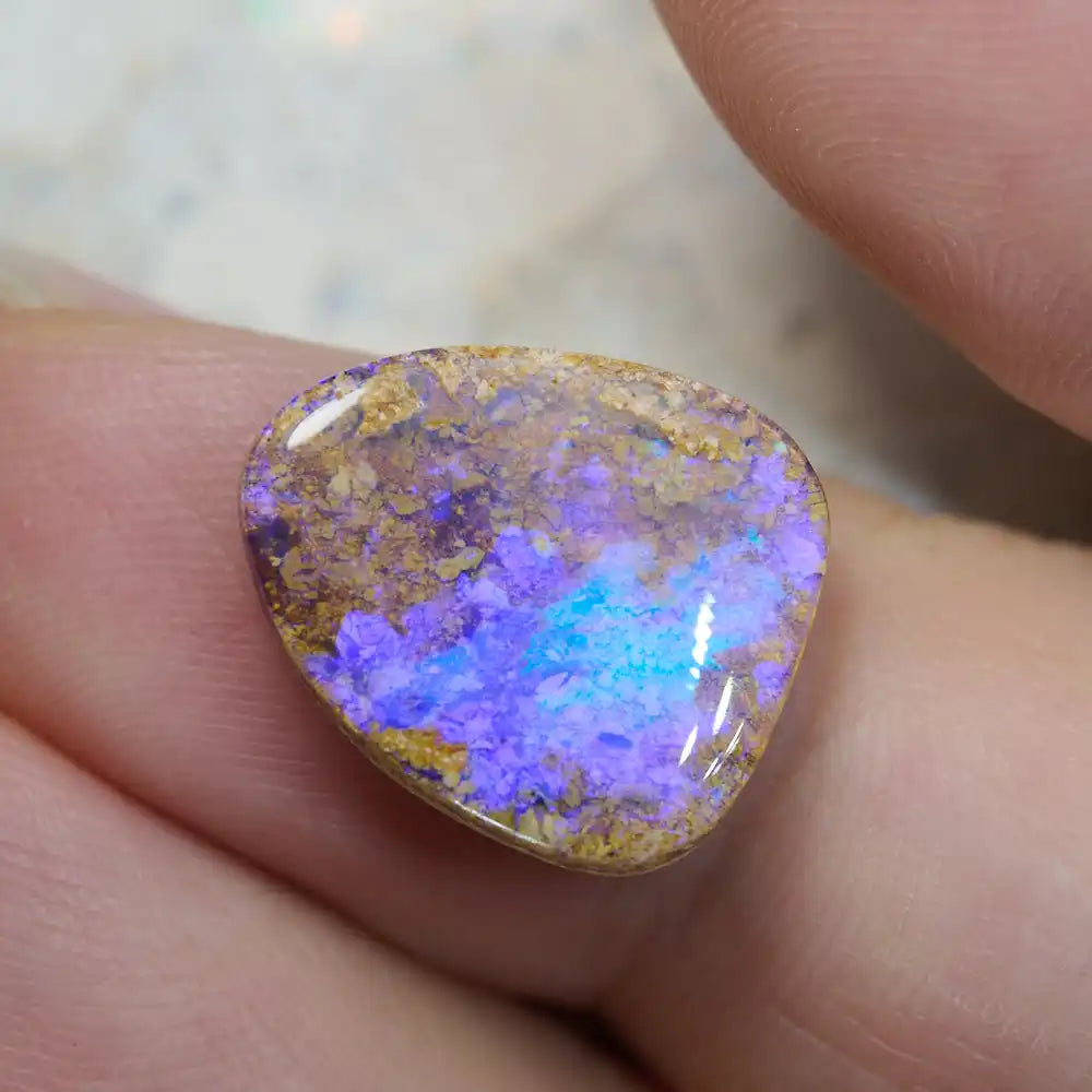 4.95 cts Boulder Opal Cut Stone Boulder Opal