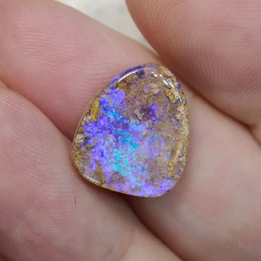 4.95 cts Boulder Opal Cut Stone Boulder Opal