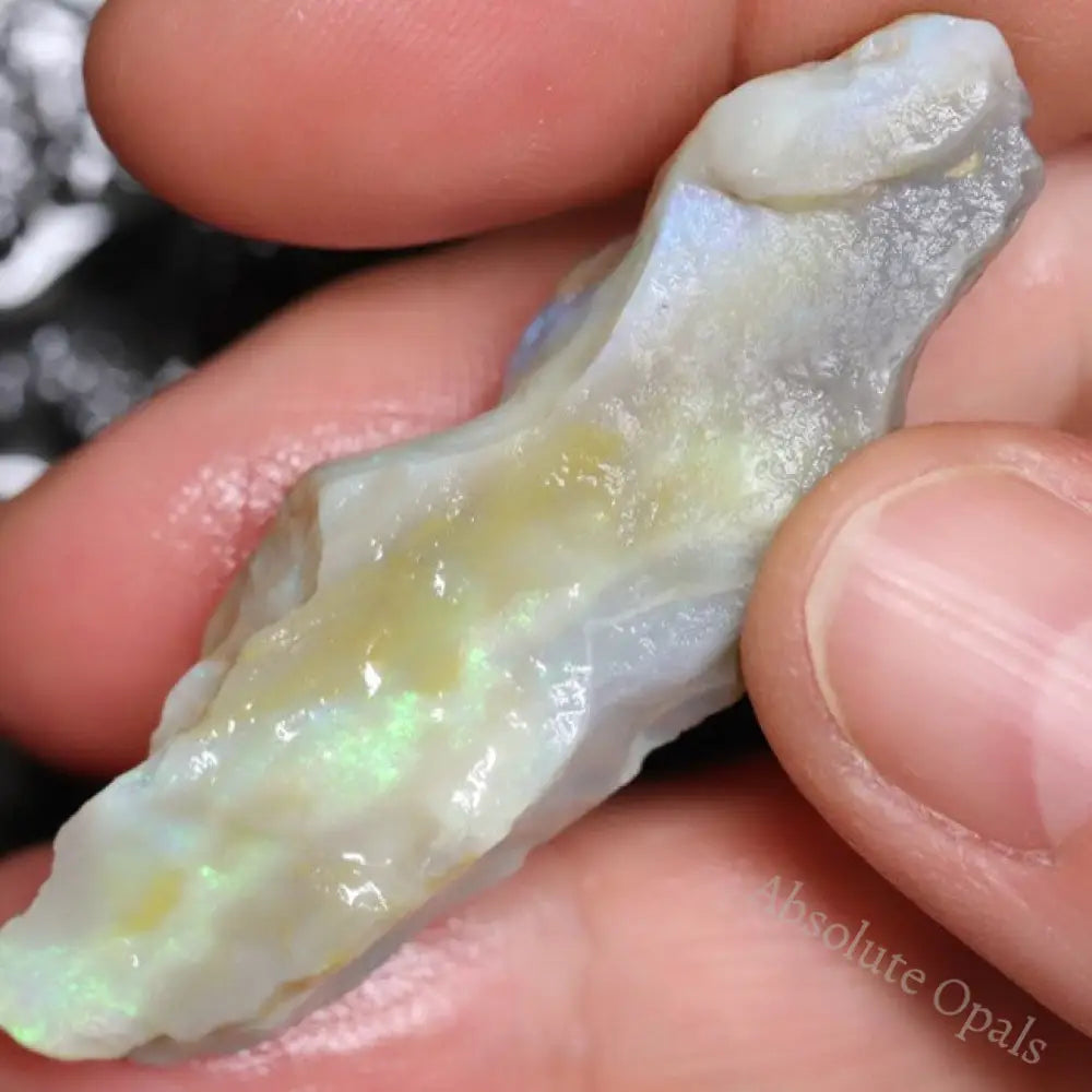 40.25 Cts Australian Lightning Ridge Opal Rough For Carving