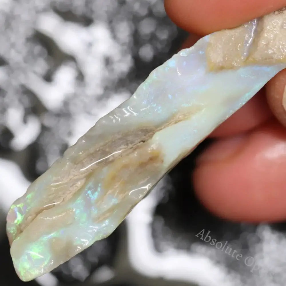 40.25 Cts Australian Lightning Ridge Opal Rough For Carving