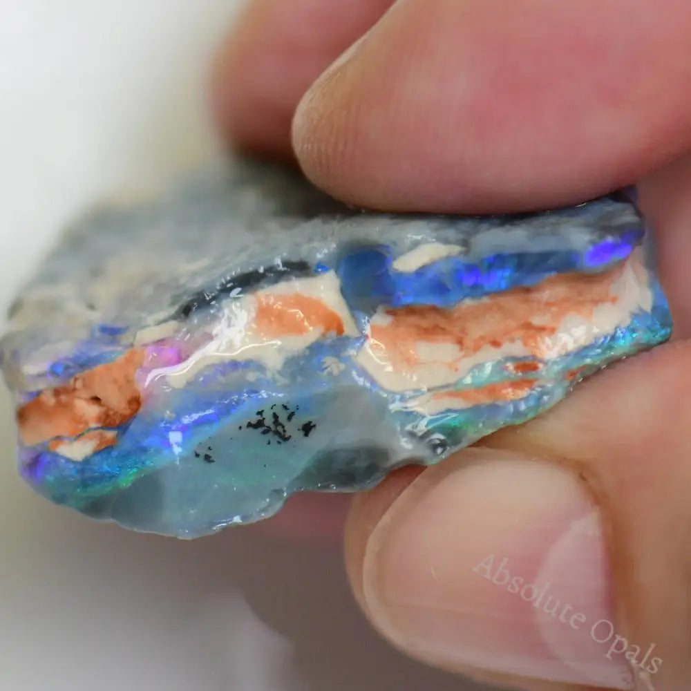41.0 Cts Australian Rough Opal For Carving Lightning Ridge