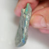 41 Cts Australian Rough Opal Lightning Ridge Carving