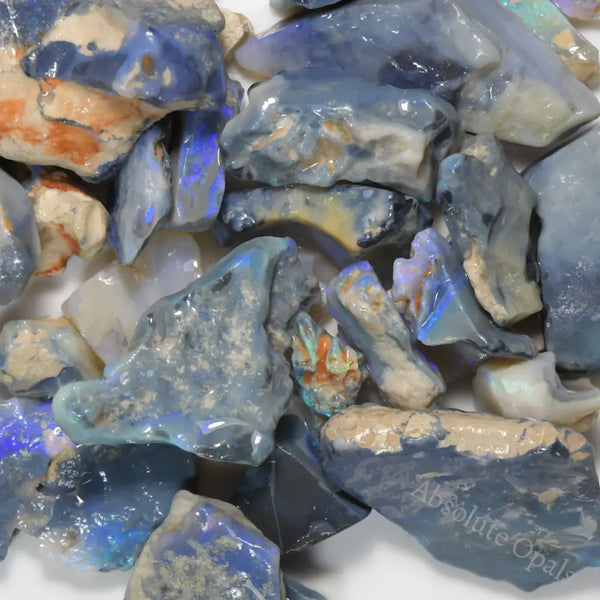 429 cts Rough Opal Parcel Lightning Ridge - Potch and Colour - Absolute ...