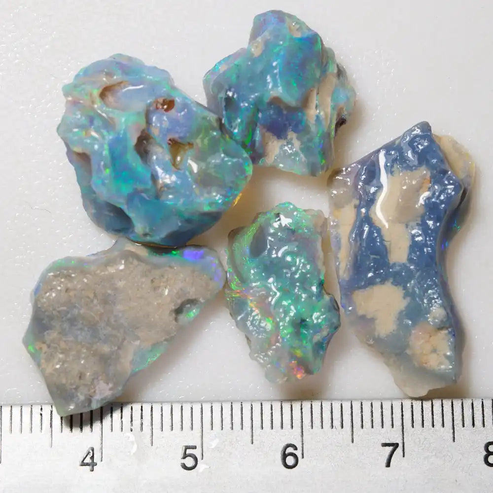 43.5 cts Rough Opal Parcel Lightning Ridge Rough Opal