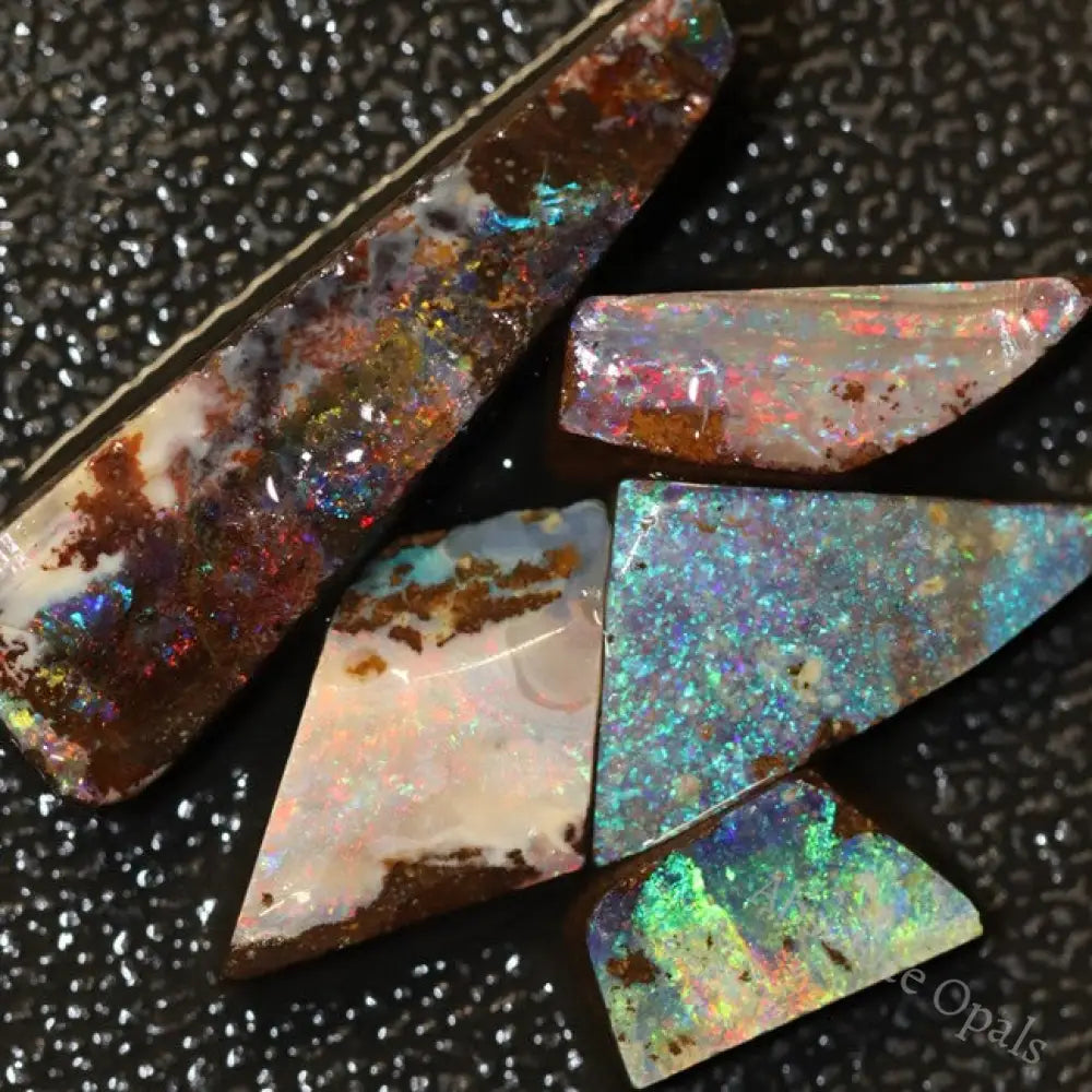 44.10 Cts Boulder Opal Rough Parcel Rubs