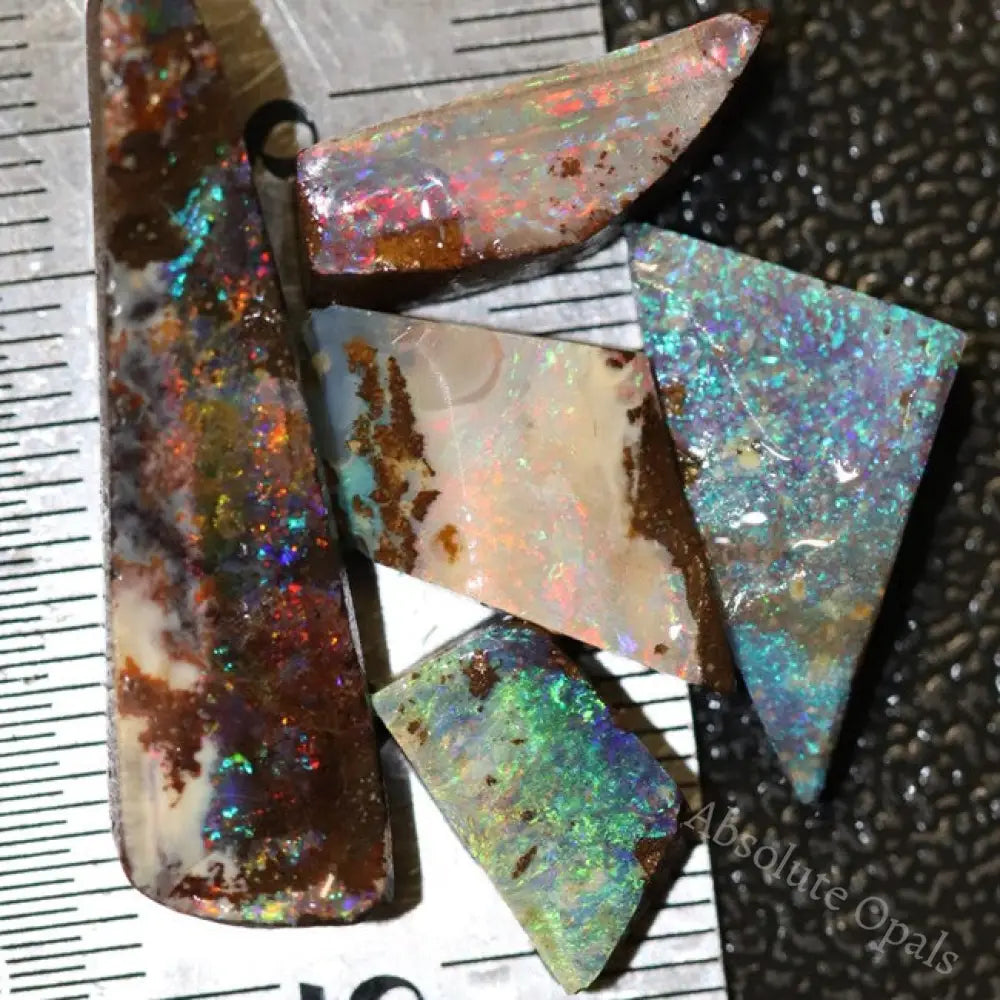 44.10 Cts Boulder Opal Rough Parcel Rubs