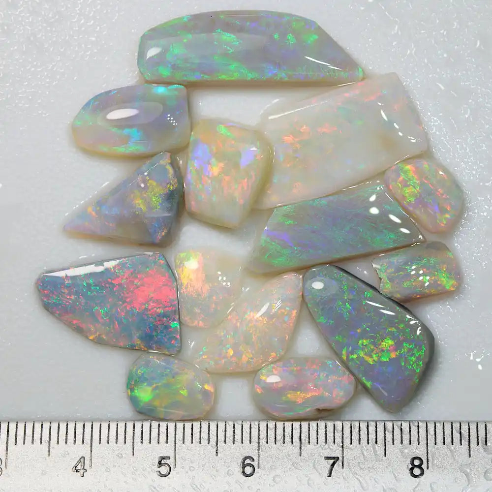 45.0 cts Rough Opal Rubs Parcel Lightning Ridge Rough Opal