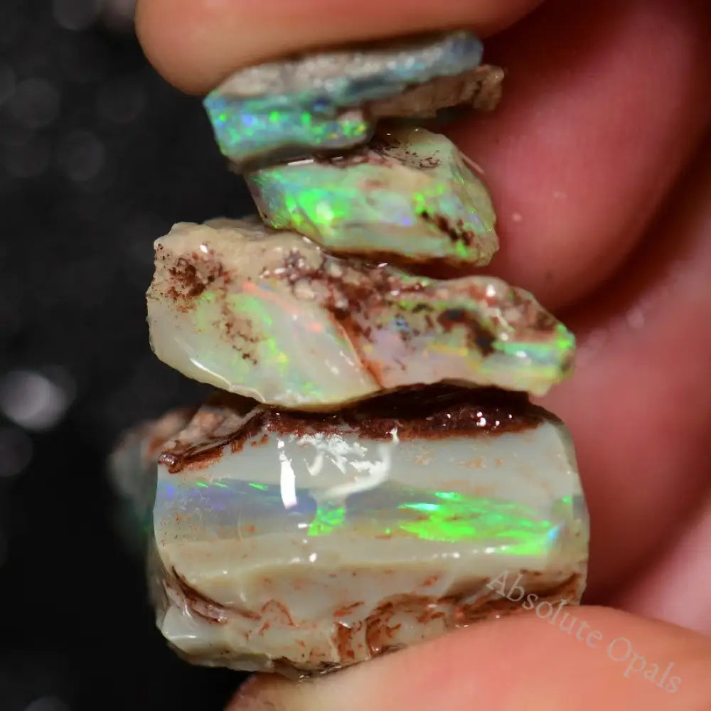 45.10 Cts Australian Rough Opal Parcel Lightning Ridge