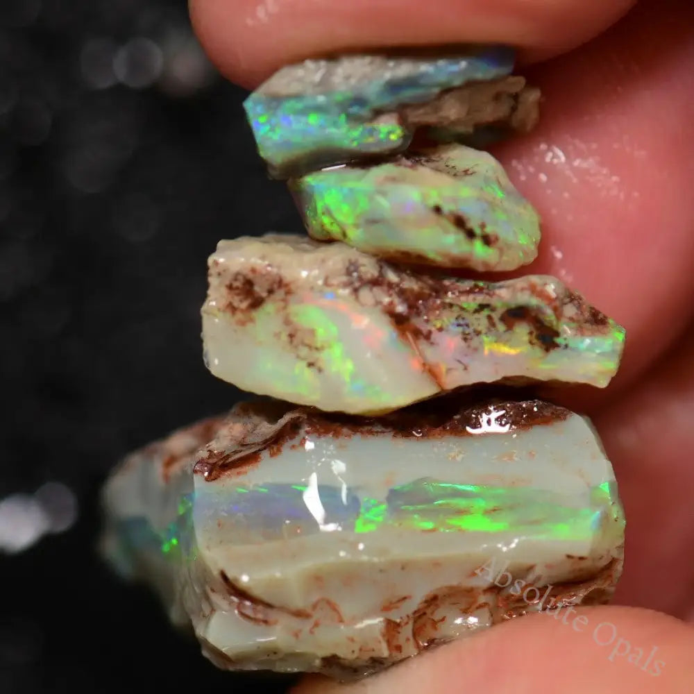 45.10 Cts Australian Rough Opal Parcel Lightning Ridge