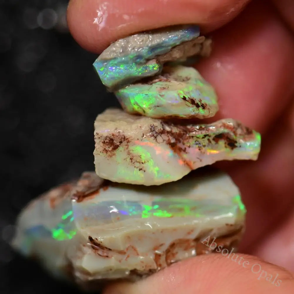 45.10 Cts Australian Rough Opal Parcel Lightning Ridge