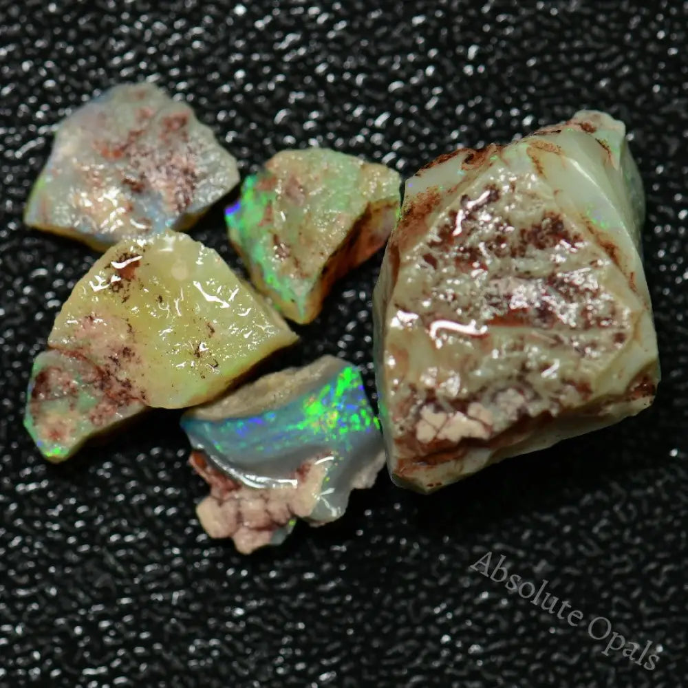 45.10 Cts Australian Rough Opal Parcel Lightning Ridge