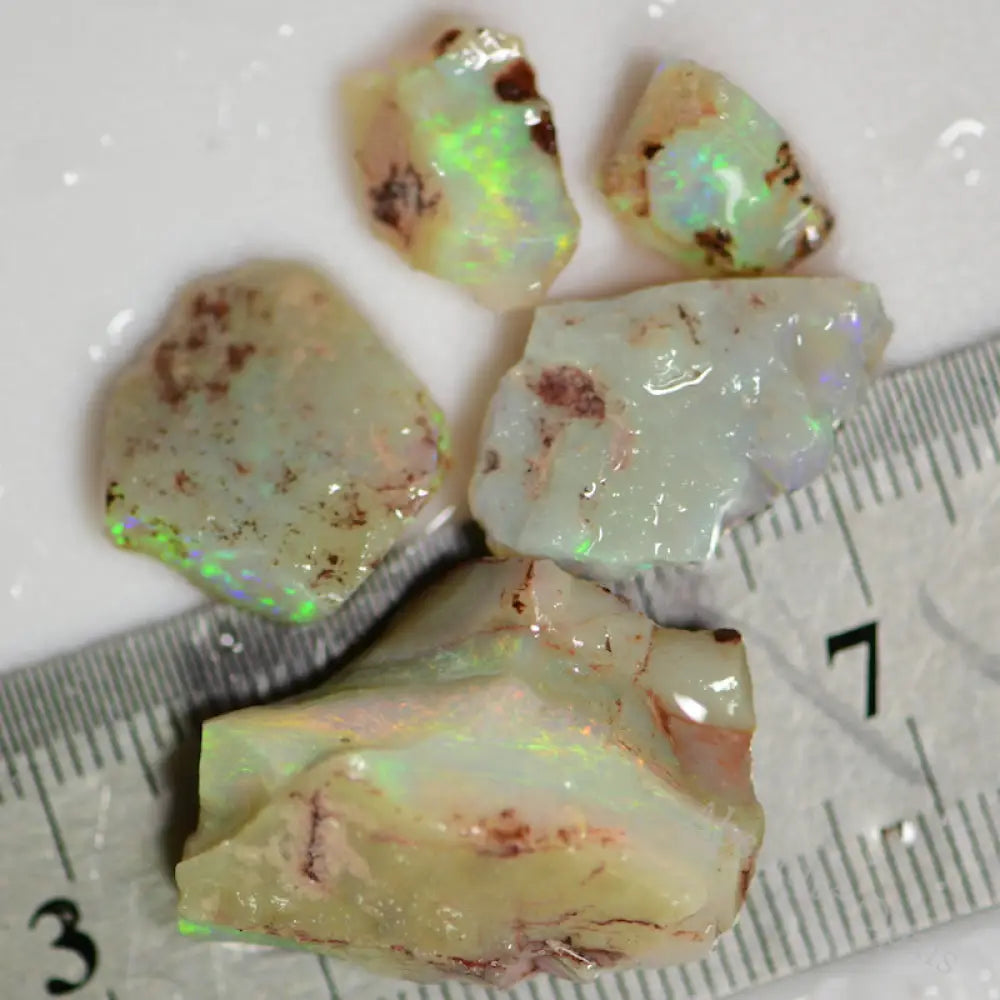 45.85 Cts Australian Rough Opal Parcel Lightning Ridge