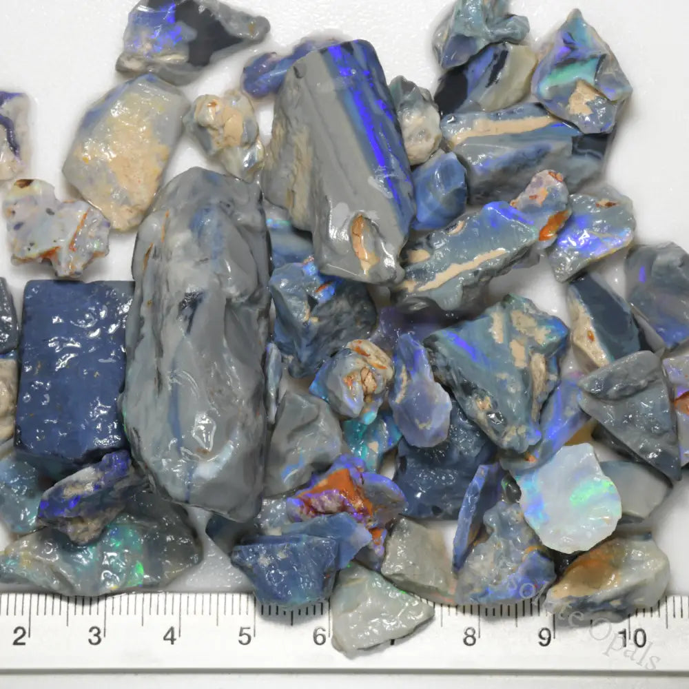 Rough Opal Parcel Lightning Ridge -Potch and Colour