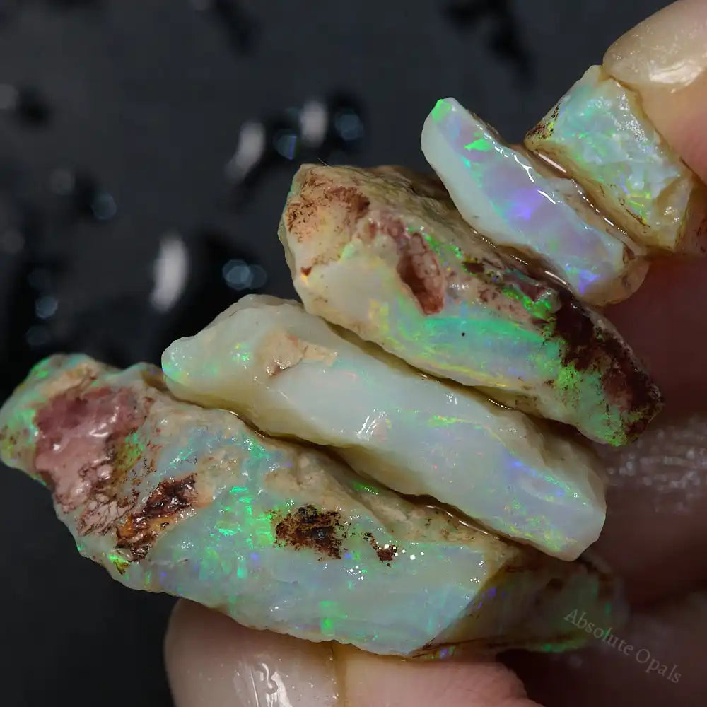 48.13 cts Rough Opal Parcel Lightning Ridge -Mine Run Rough Opal