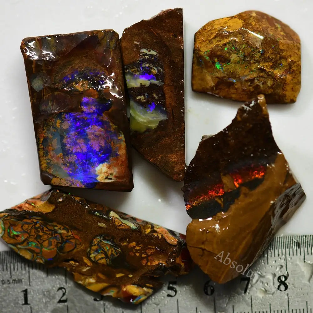480 Cts Australian Boulder Opal Rough Parcel